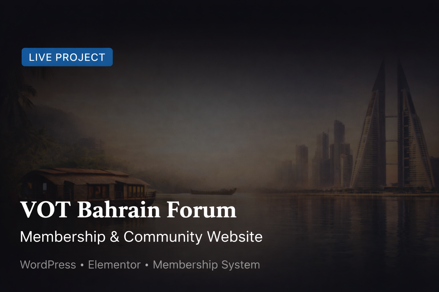 VOT Bahrain Website