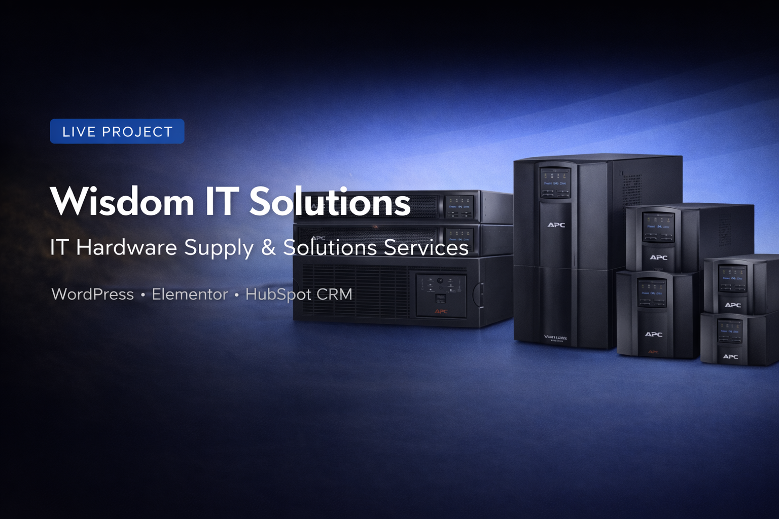 Wisdom IT Solutions Website